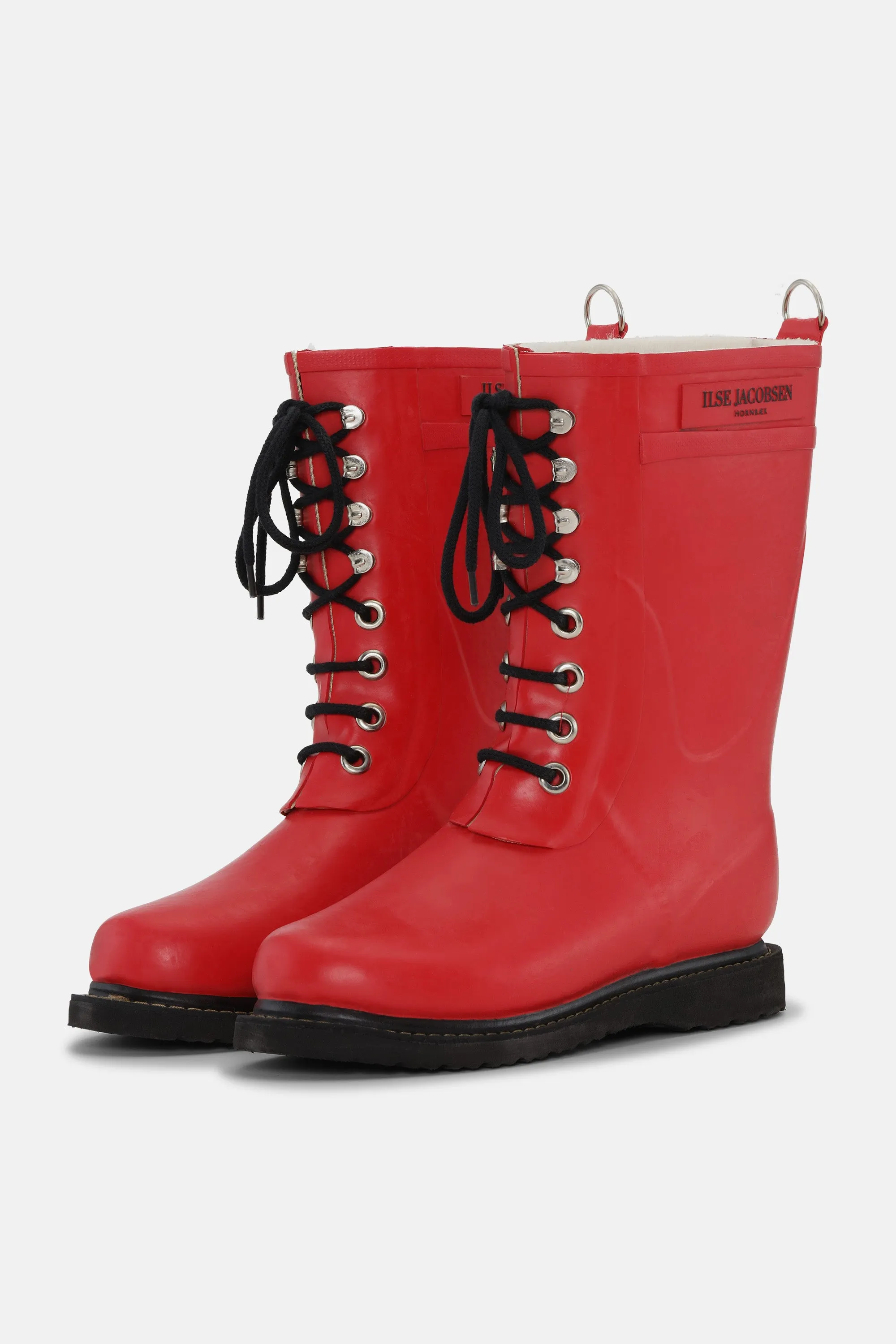 3/4 Rubber Boots - Deep Red