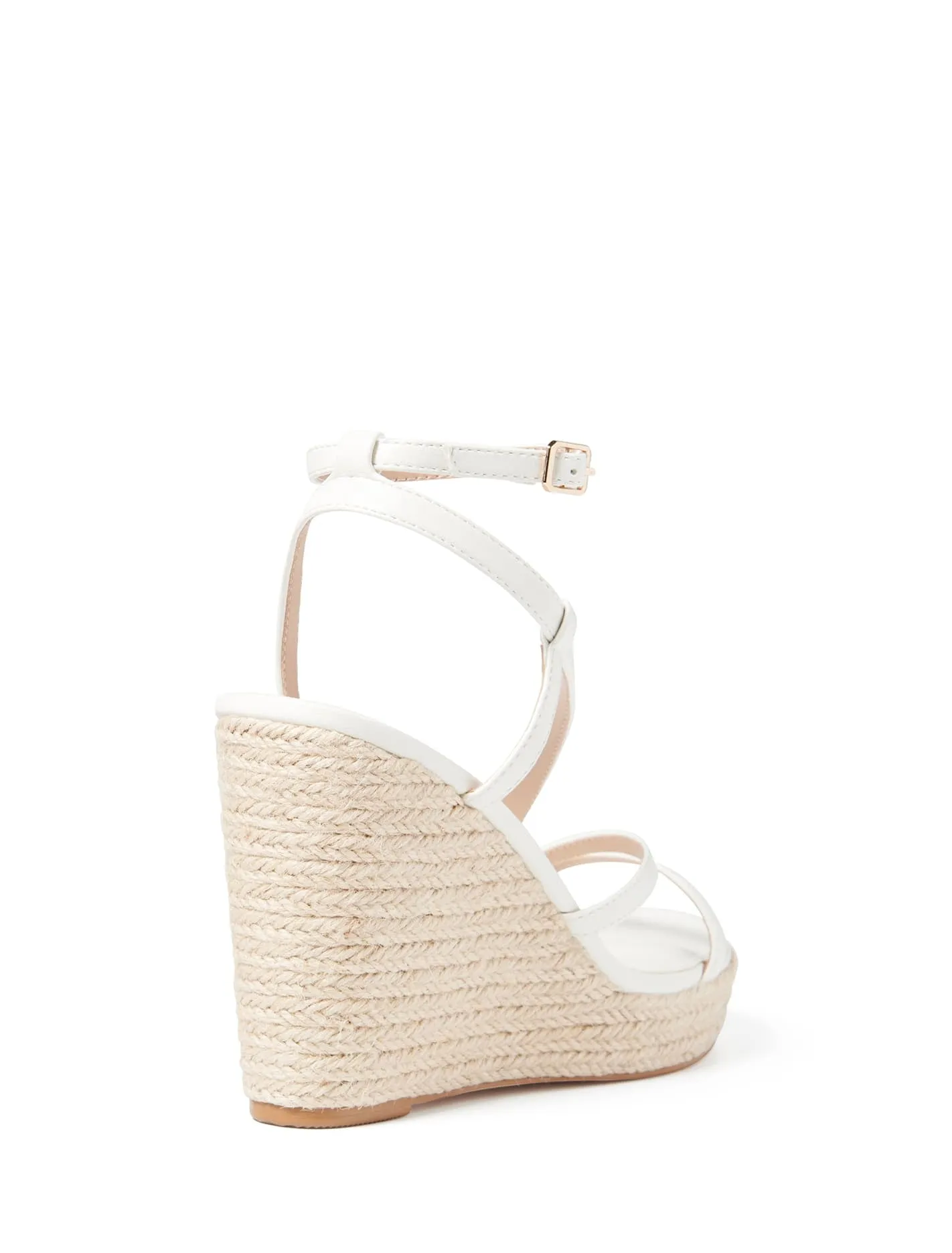 Ally Asymmetric Espadrille Wedge Heel