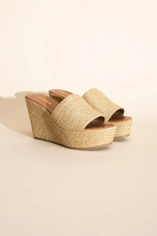 Bounty-S Wedge Platform Heels - Online Exclusive