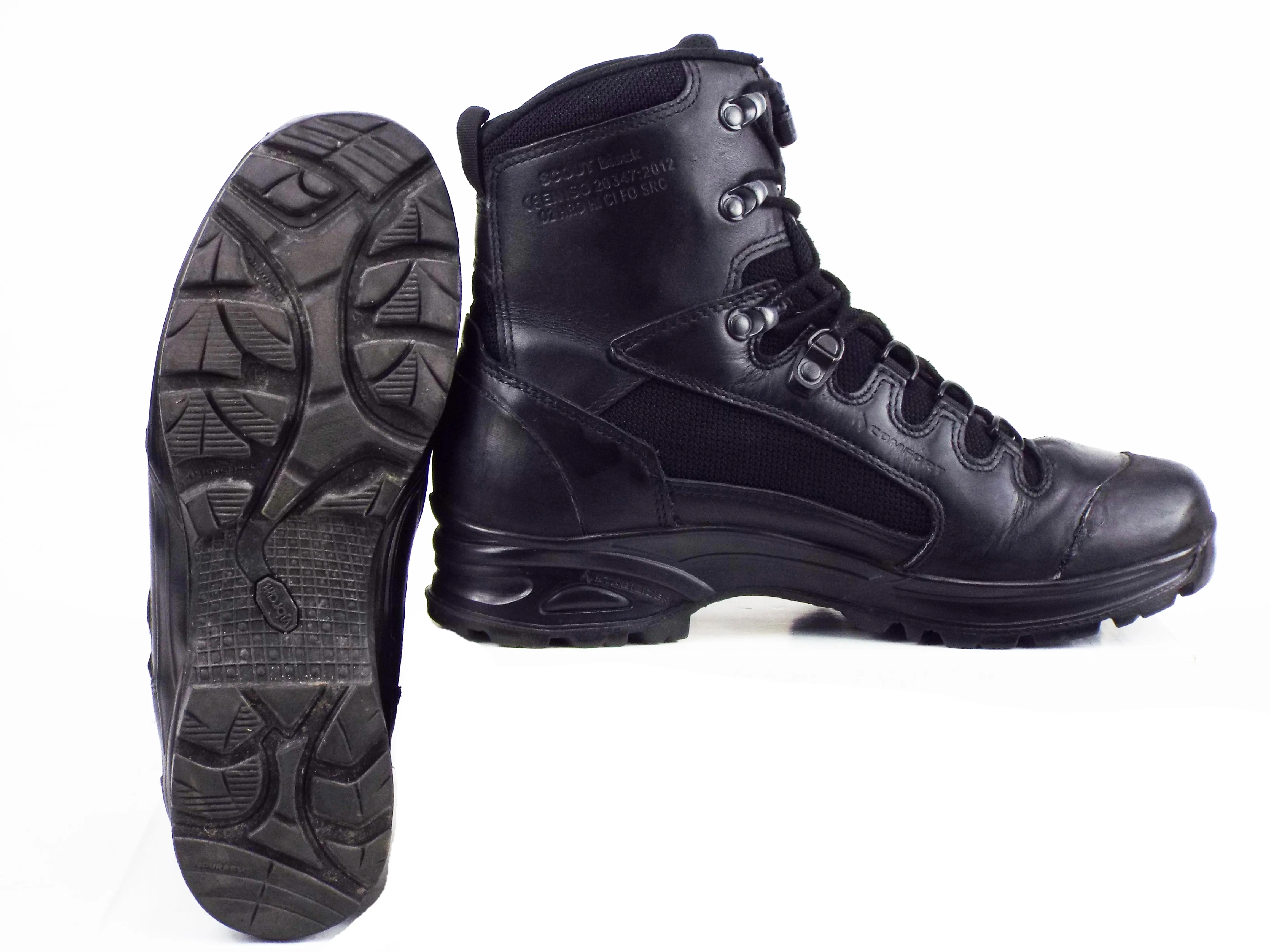 British/Dutch Army Black Boots – Haix "Scout" (Standard or Gore-Tex linings)