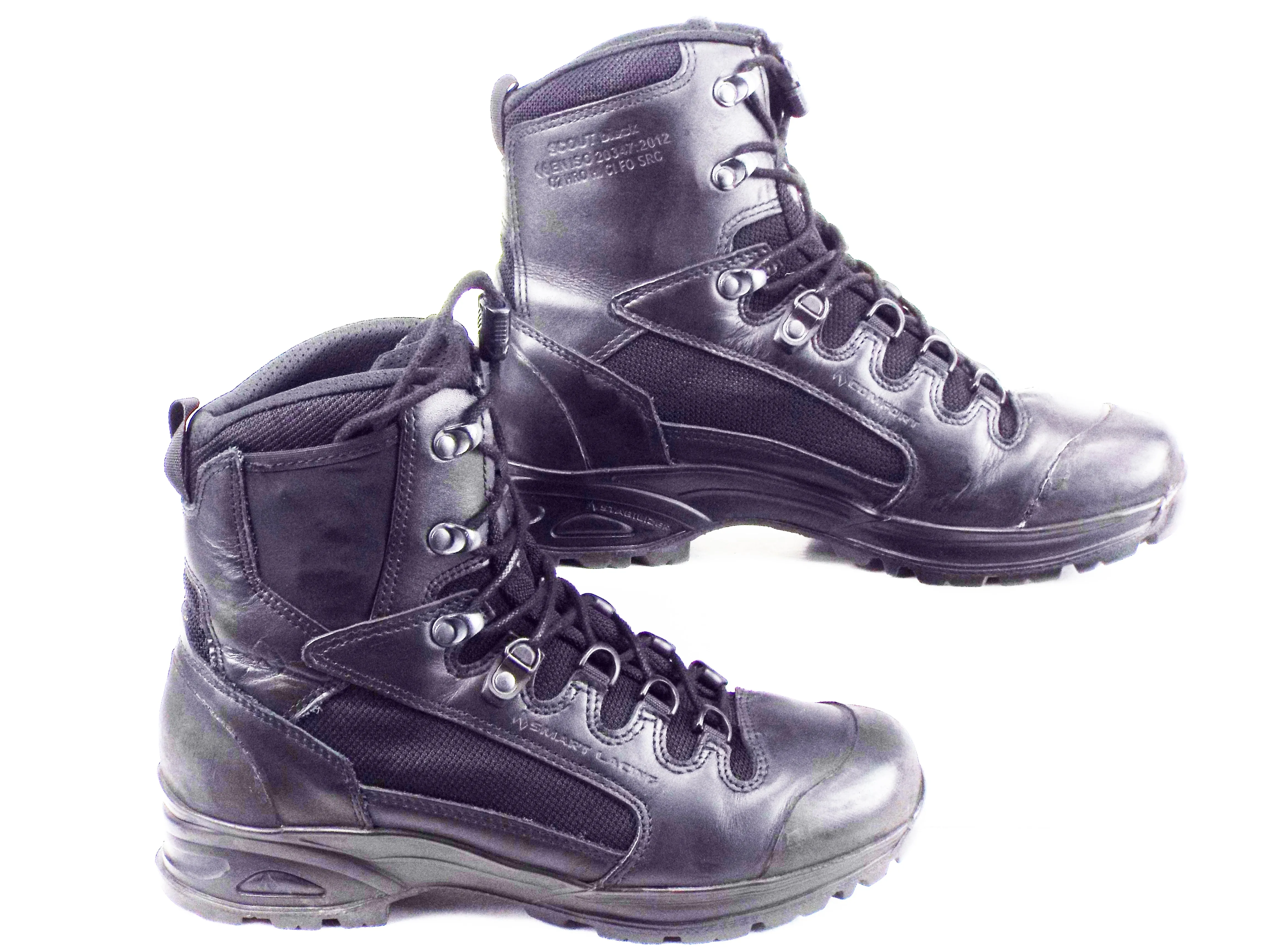 British/Dutch Army Black Boots – Haix "Scout" (Standard or Gore-Tex linings)