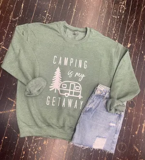 Camping is My GetAway Crewneck