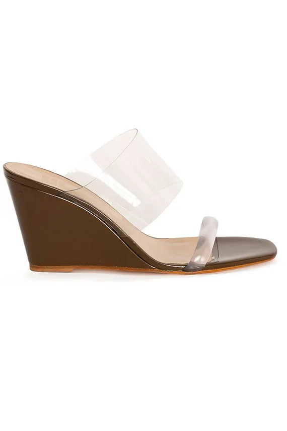 Carob Olympia Wedge