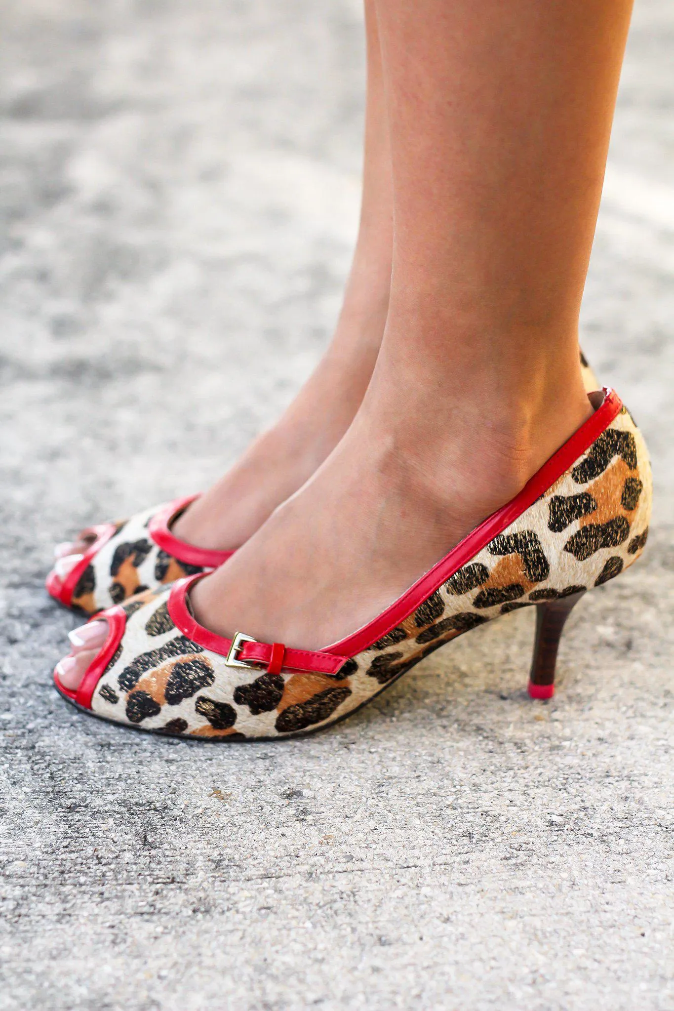 Cheetah Print Heels