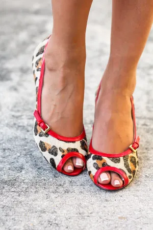 Cheetah Print Heels