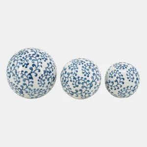 Chinoiserie Fern Orbs -3 Sizes