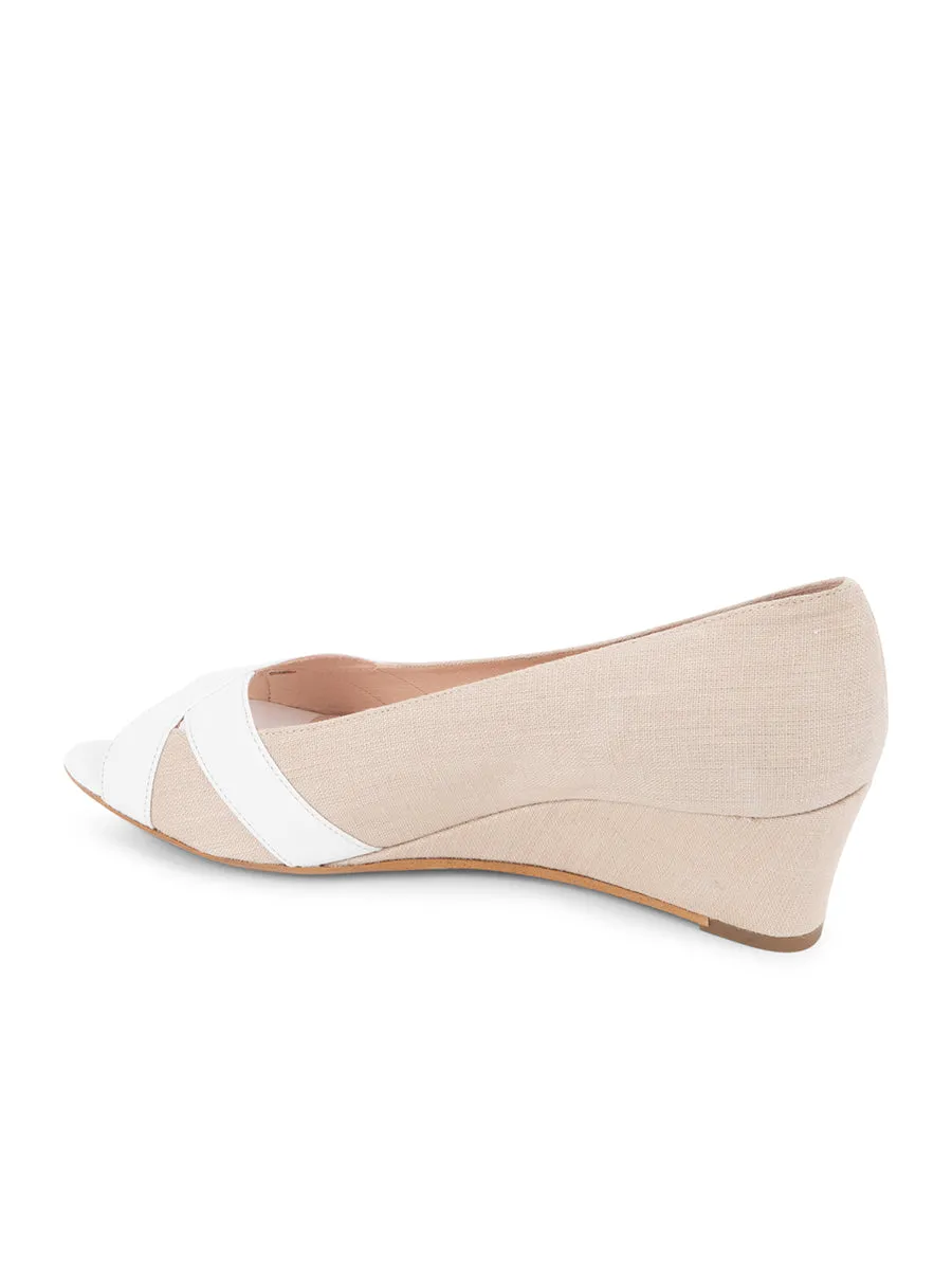 Como Peep Toe Wedge