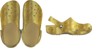 Crocs classic geometric clog gold 210002-710