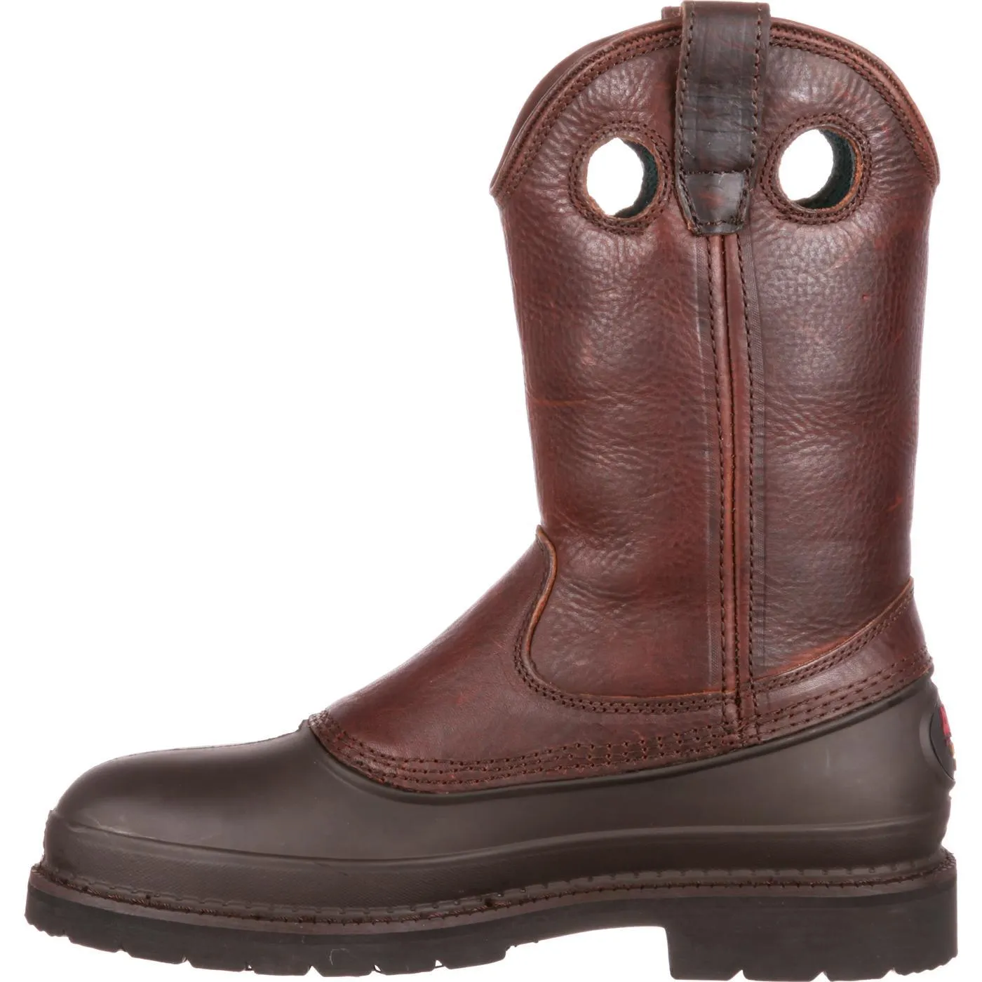 Georgia Boot Muddog Steel Toe Wellington Work Boot