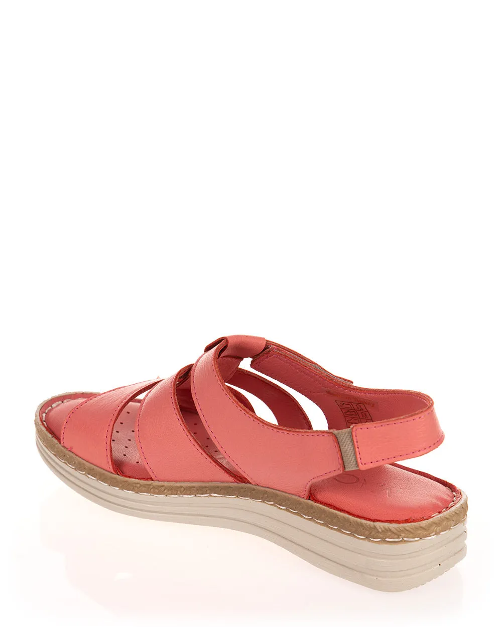 Mago Freda Flower Leather Sandal