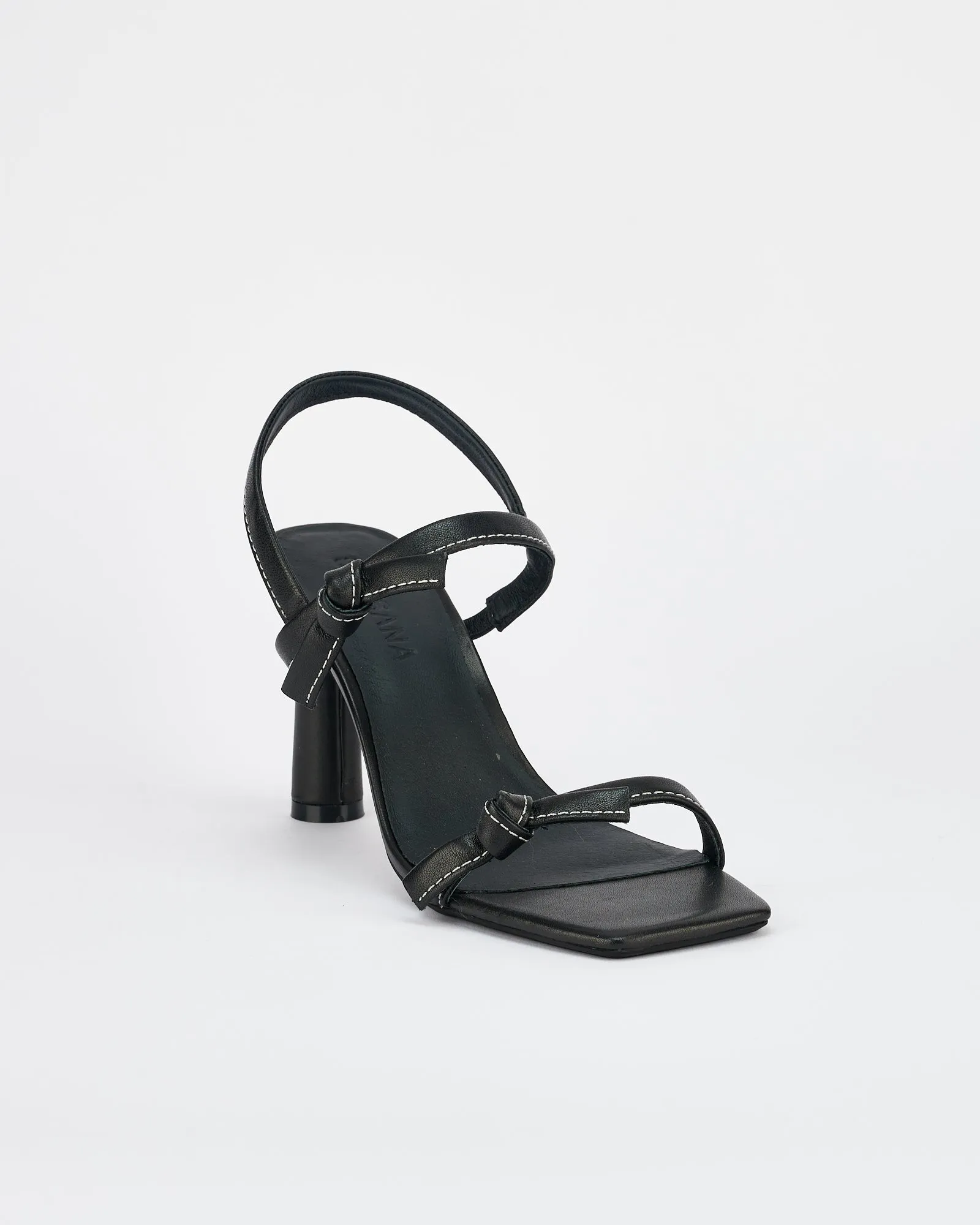 Manzoni Heel Black