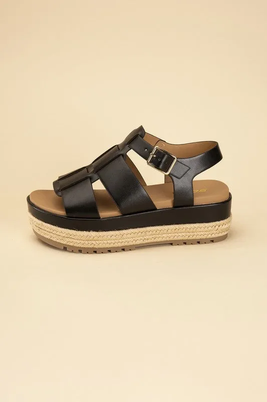 McLean Espadrille Gladiator Sandals