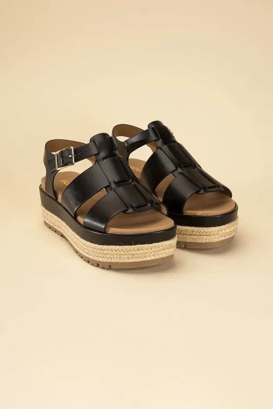 McLean Espadrille Gladiator Sandals