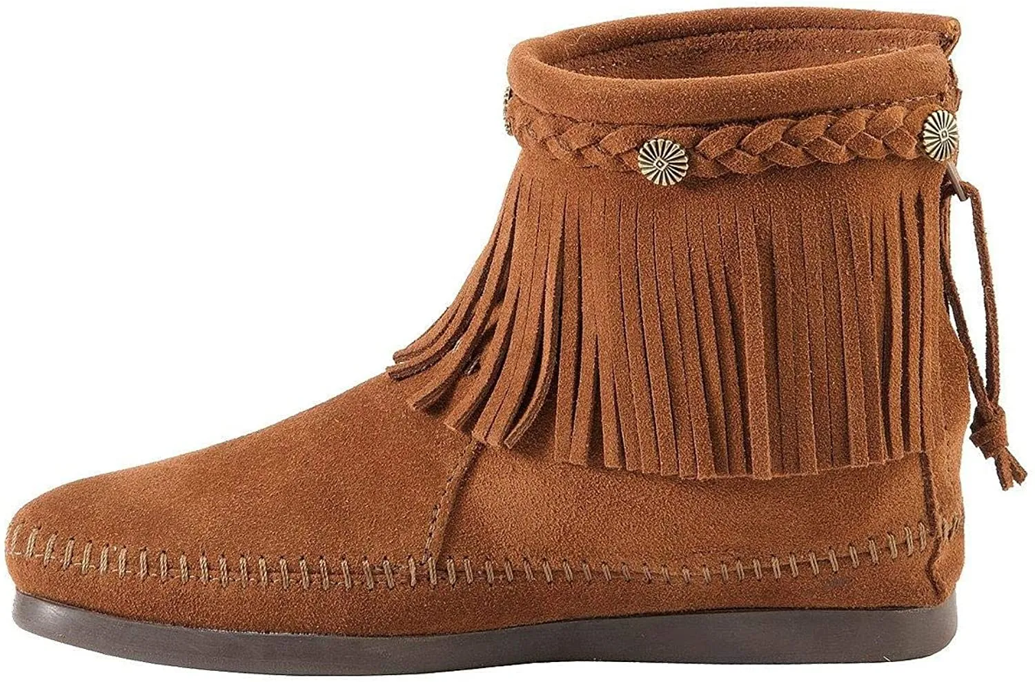 Minnetonka Women's High Top Back Zip Boot