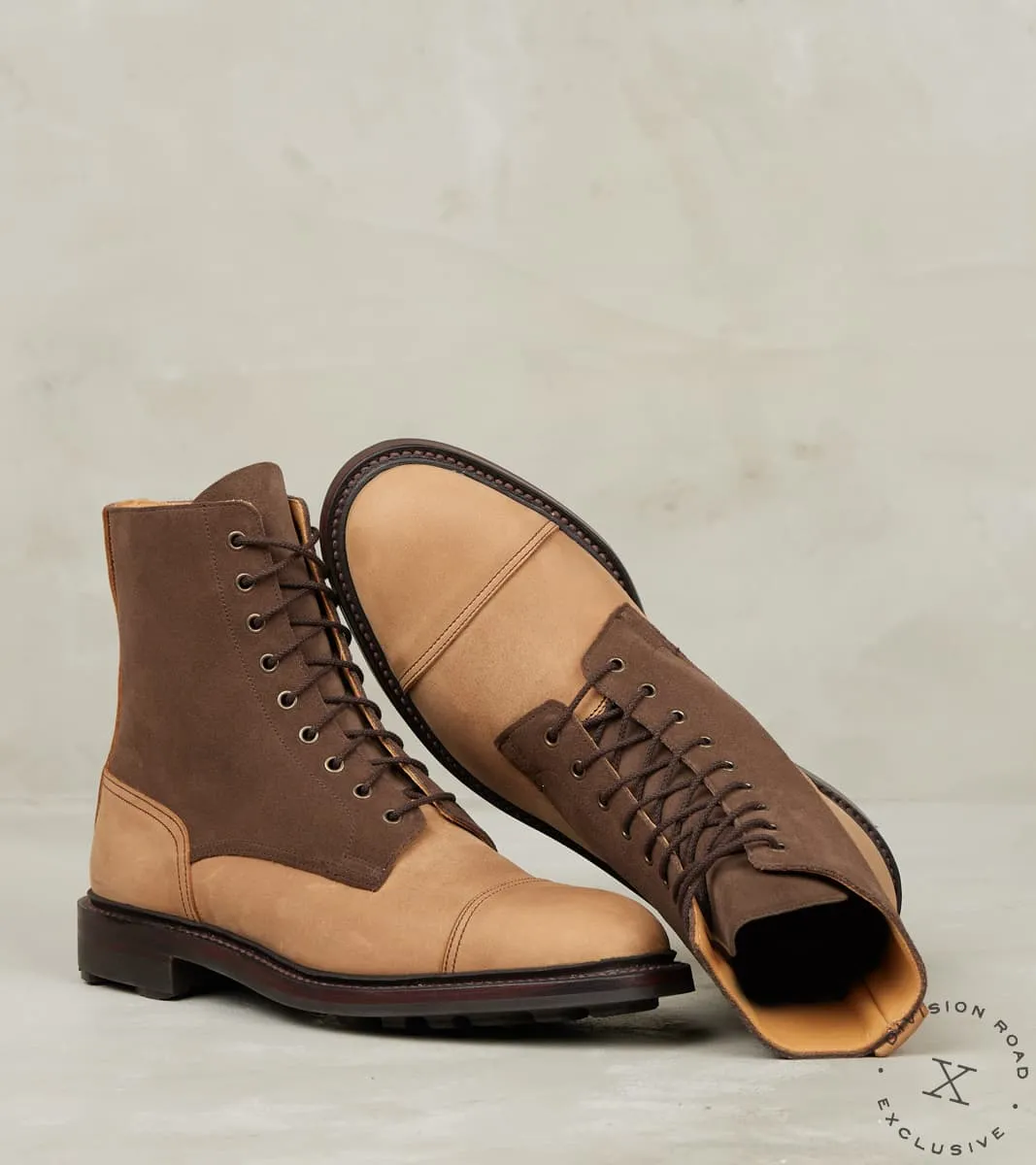 Moray - 378 - Ridgeway - Bronze Oiled Sides & Slate Calf Suede