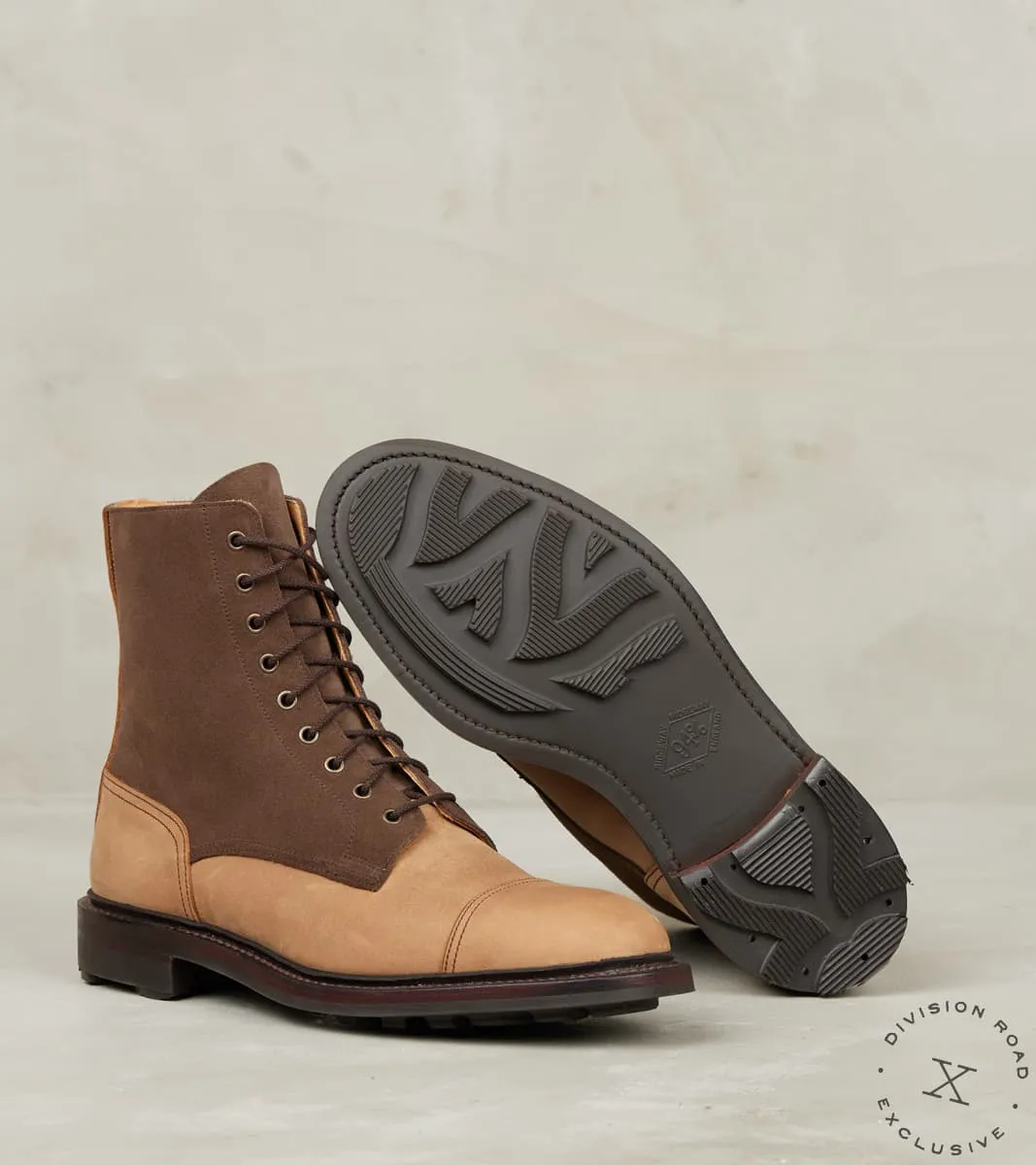 Moray - 378 - Ridgeway - Bronze Oiled Sides & Slate Calf Suede