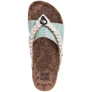 Muk Luks Women's Elaine Terra Turf Sandals