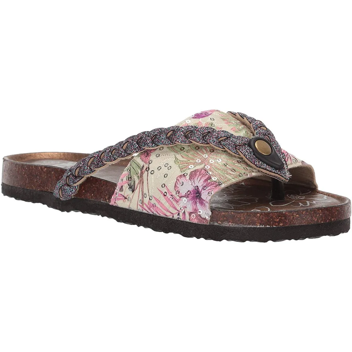 Muk Luks Women's Elaine Terra Turf Sandals