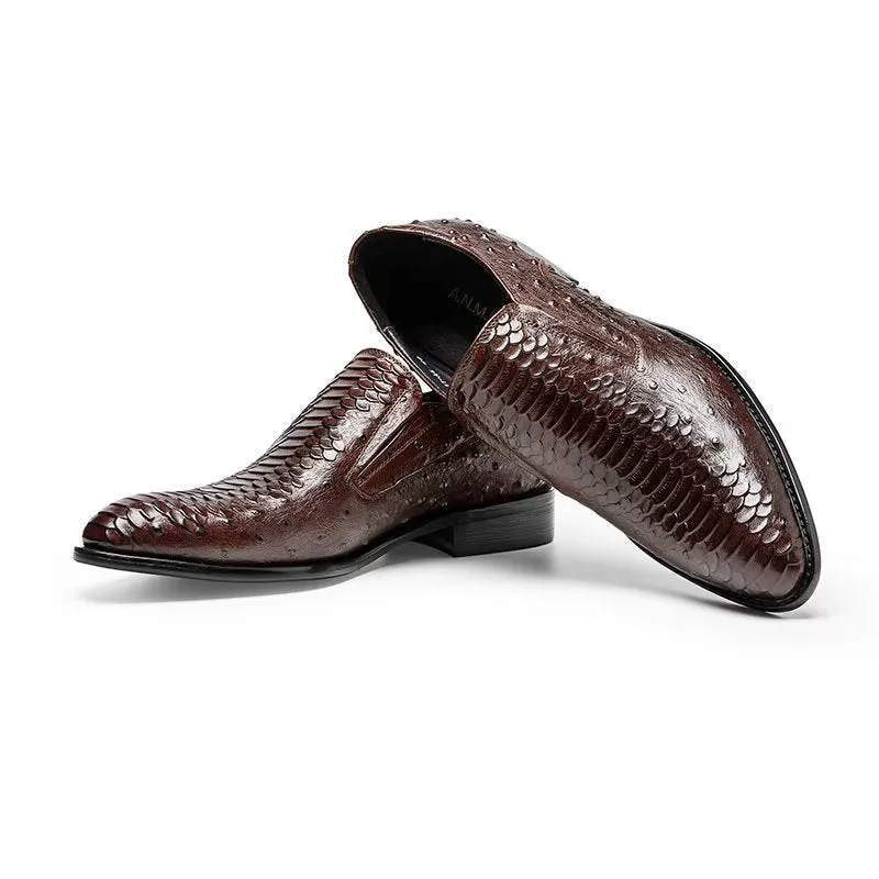 Opulent CrocTex Slip-on Footwear