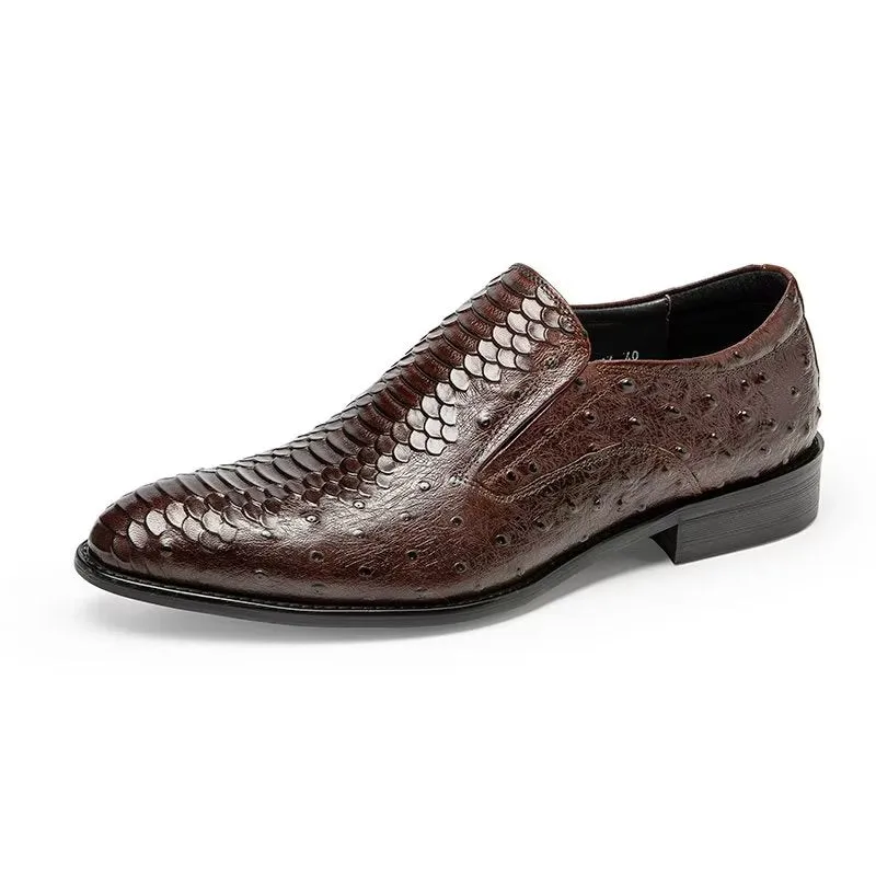 Opulent CrocTex Slip-on Footwear