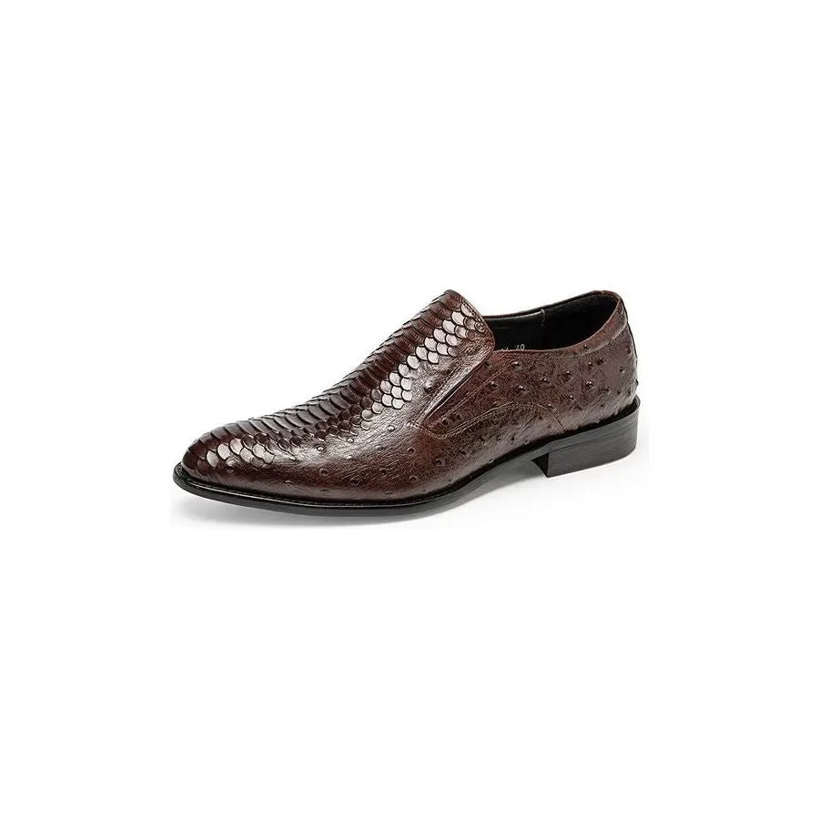 Opulent CrocTex Slip-on Footwear