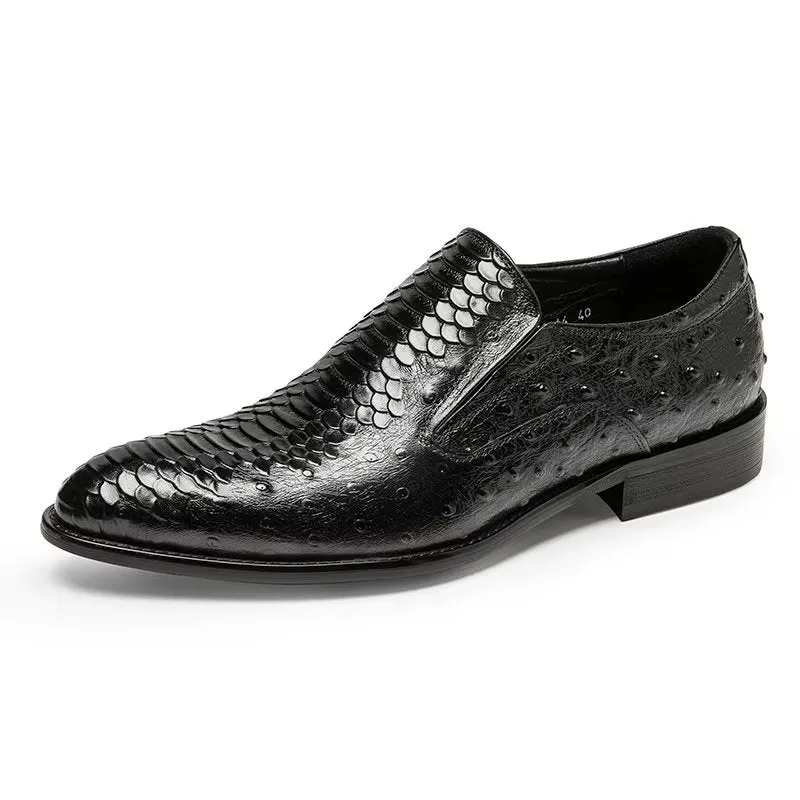 Opulent CrocTex Slip-on Footwear