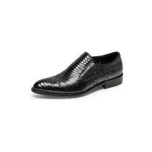 Opulent CrocTex Slip-on Footwear