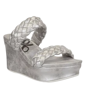 OTBT - FLUENT in SILVER Wedge Sandals