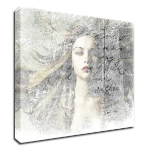 "Blown Away" Wrapped Canvas Print Wall Art