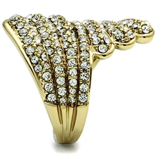 Ring Top GRD Crystal Clear GL284 for Women Style Plating