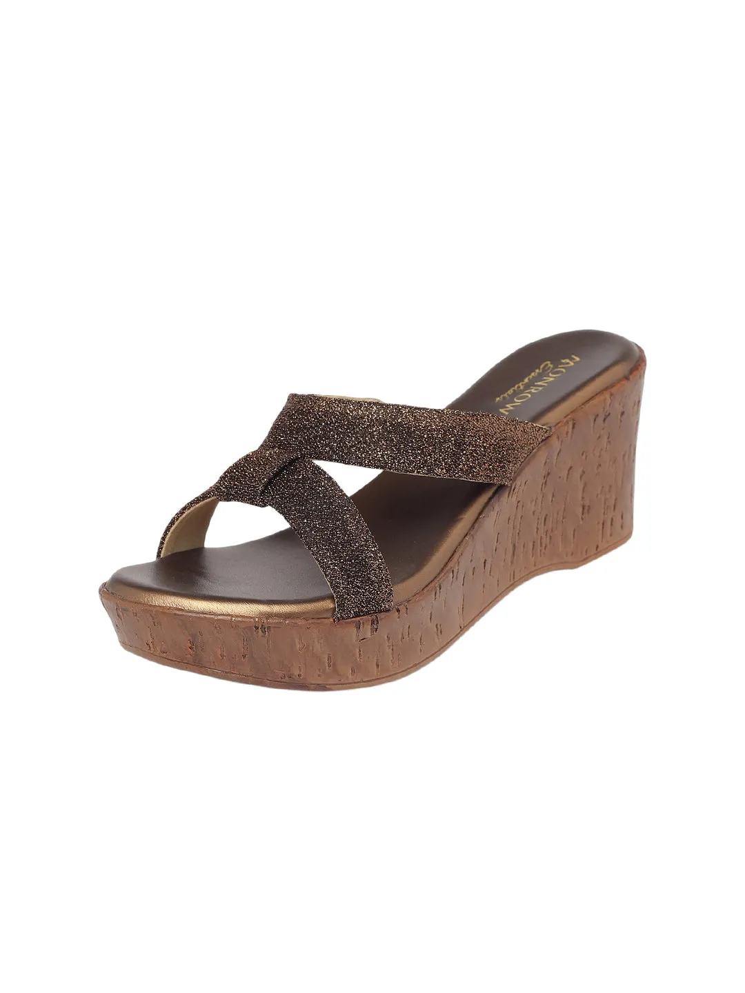 Sirin Bronze Wedge Heels