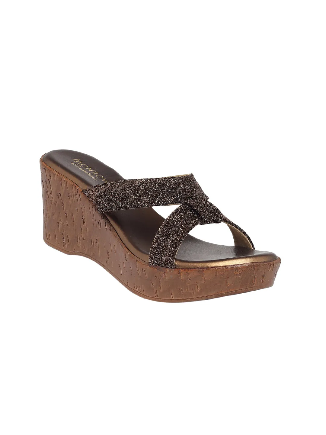 Sirin Bronze Wedge Heels