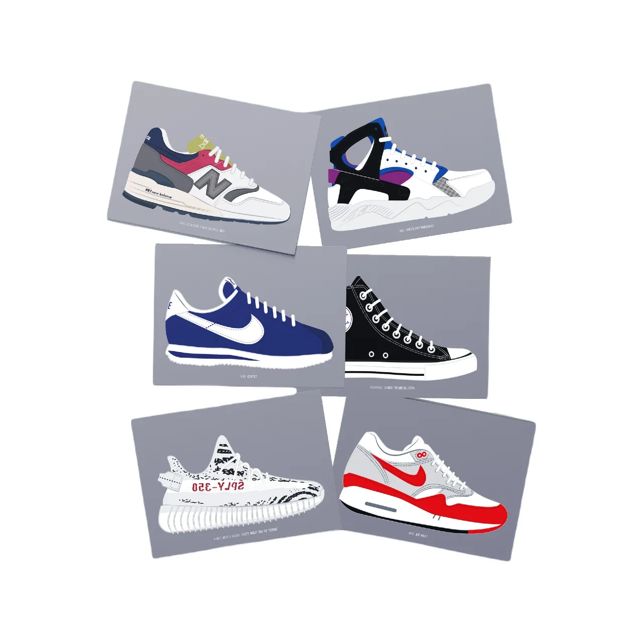 Sneakers Wall Collage Kit