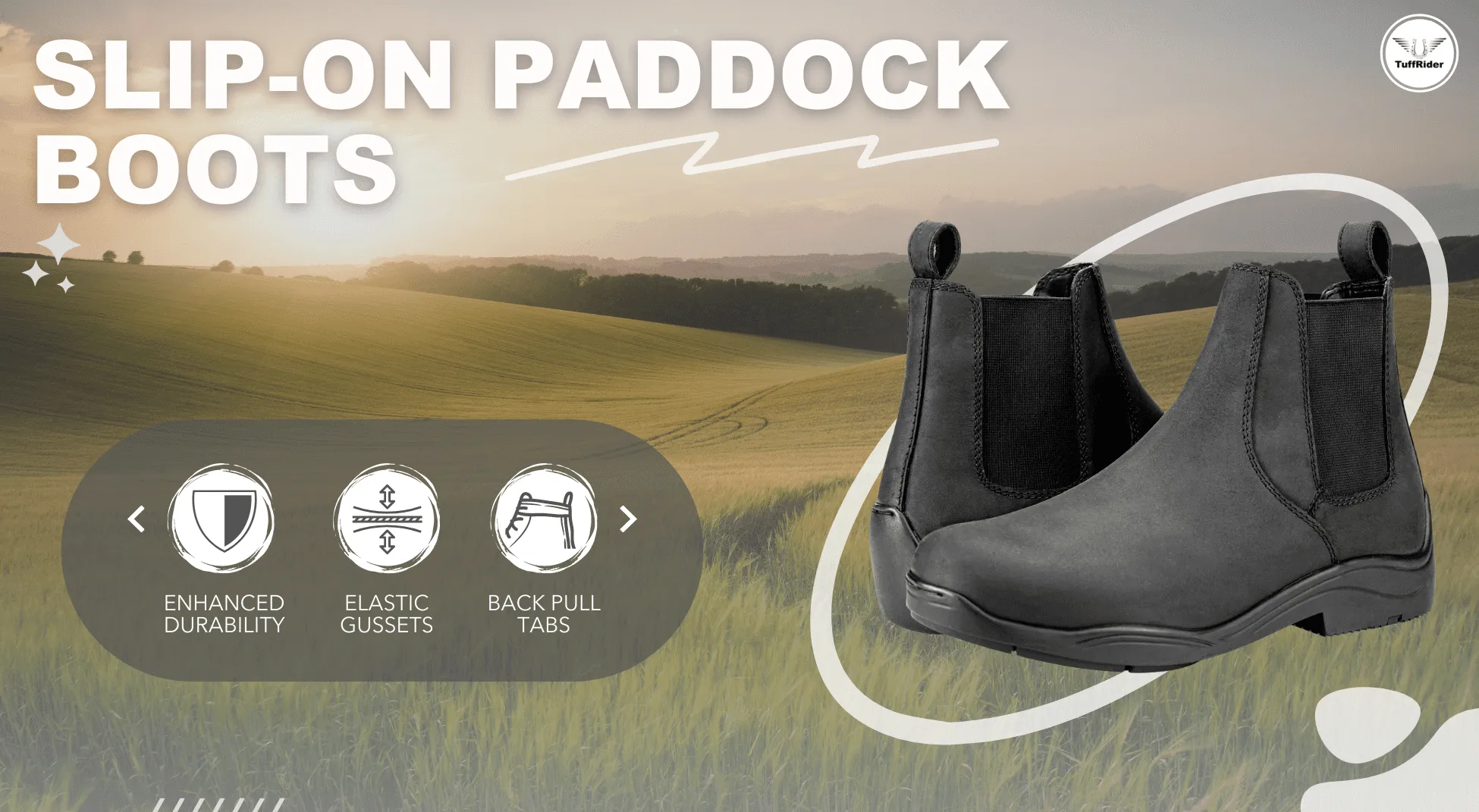 TuffRider Ladies Slip-On Paddock