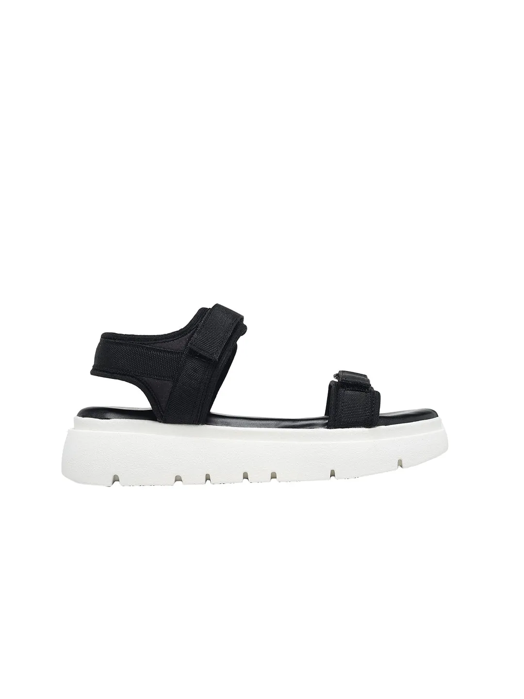 Velina Black Flatform Heels