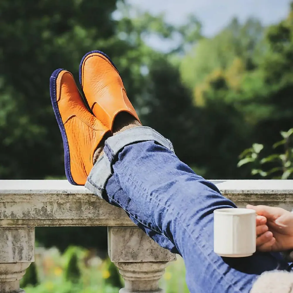 Vermont House Shoes: Hi-Top - Tan