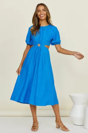 Warmth From Within Maxi Dress Blue