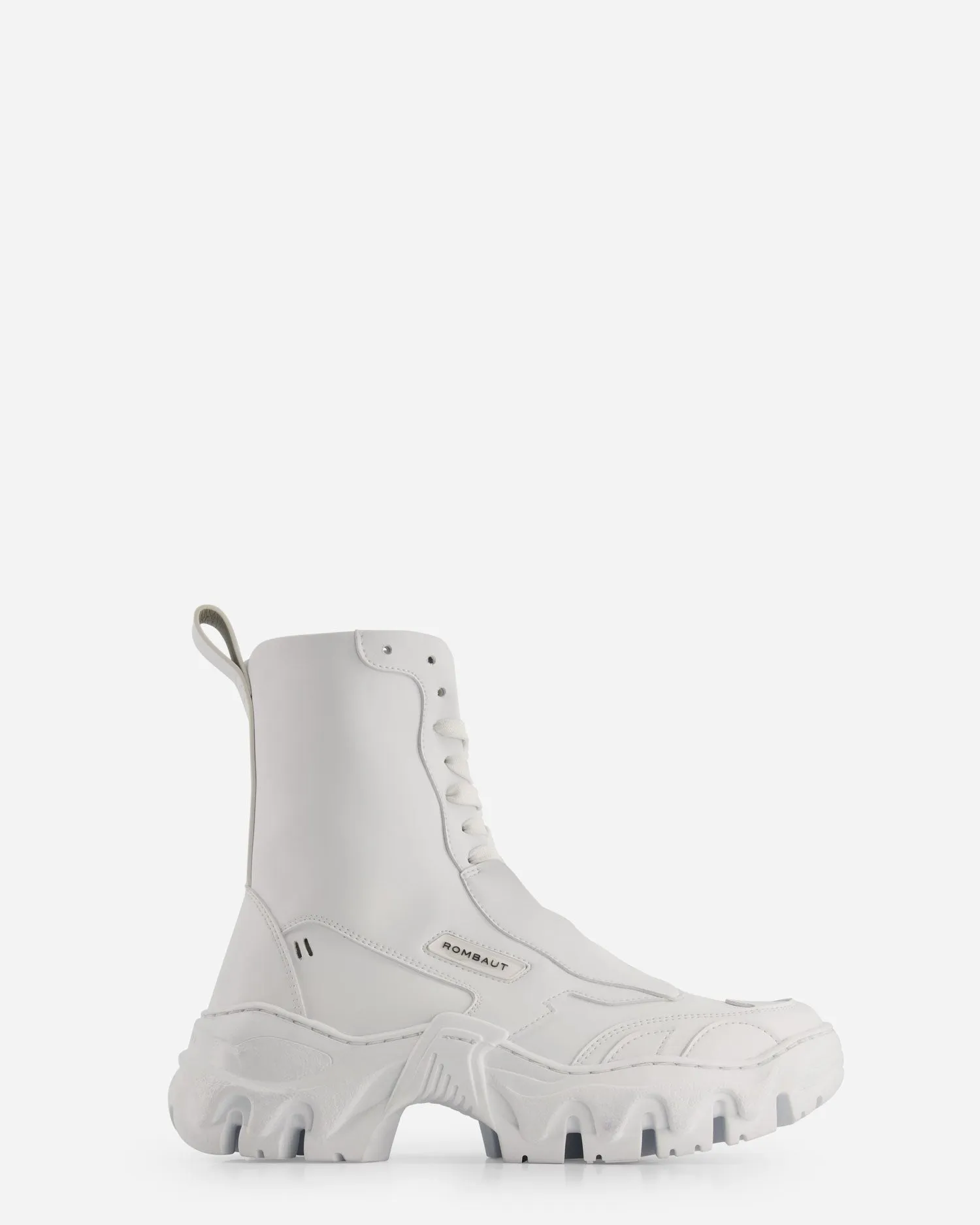 White Future Leather Boccaccio II Boots