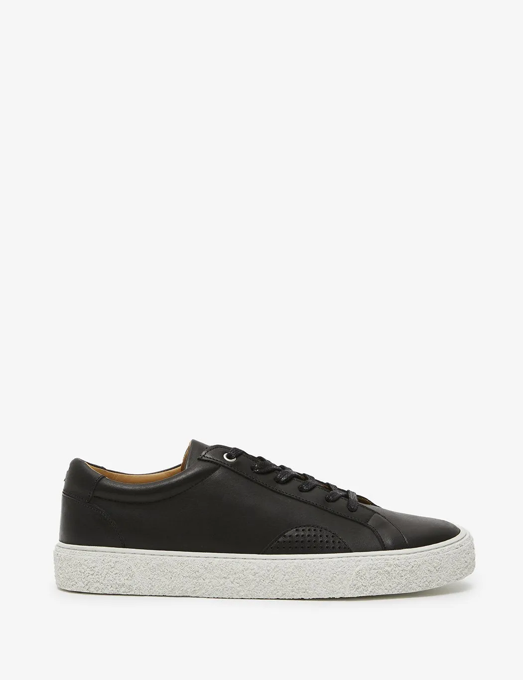 YMC DAP Shoe 1 Trainers (Leather) - Black